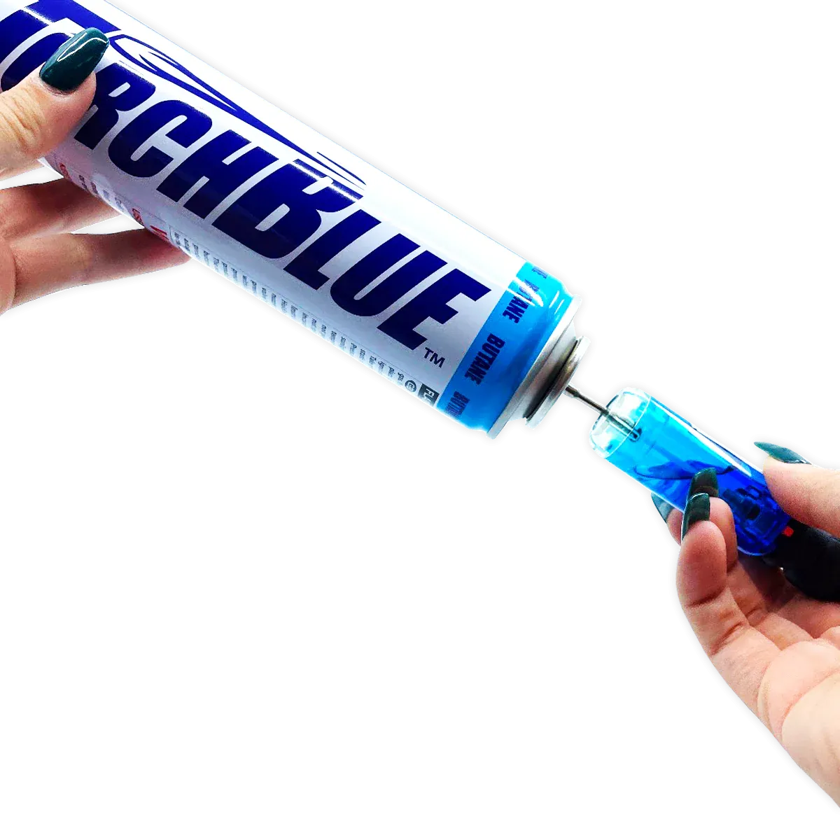 300ML Bulk Torch Blue Butane Refill - 8 Pieces Per Retail Ready Display 41737