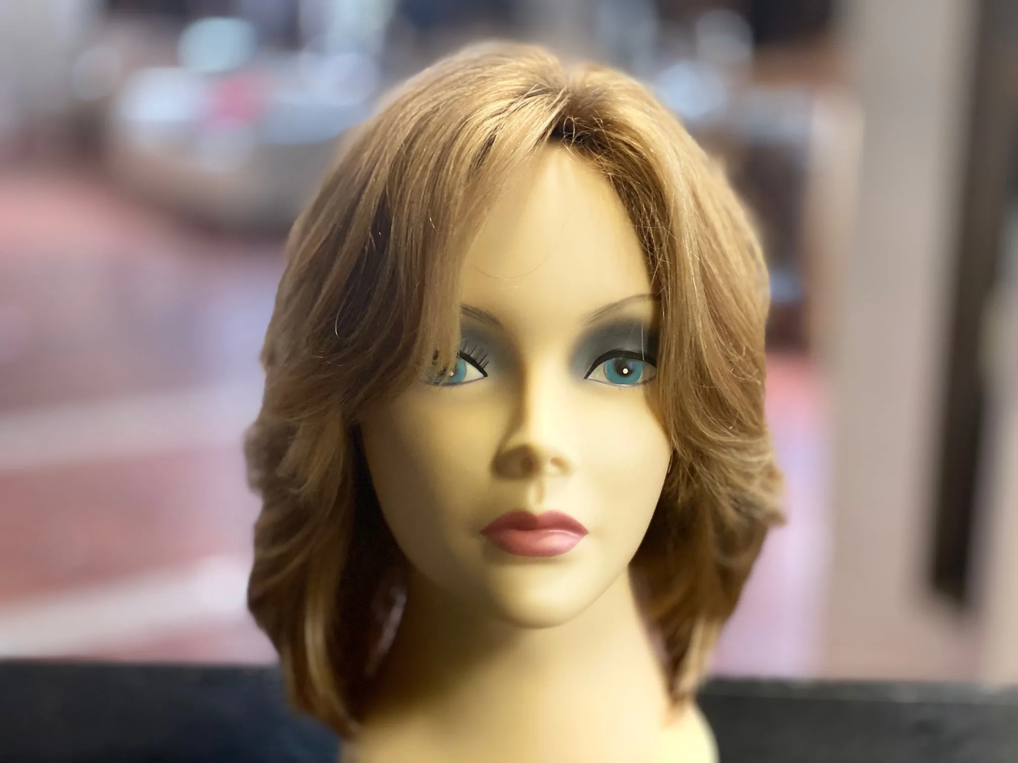 6LYR-017 100% virgin European Natural Human Hair Strawberry Blond