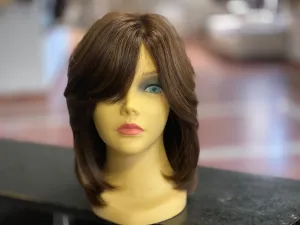 8LYR-014 100% virgin European Natural Human Hair Light Brown with blond highlights