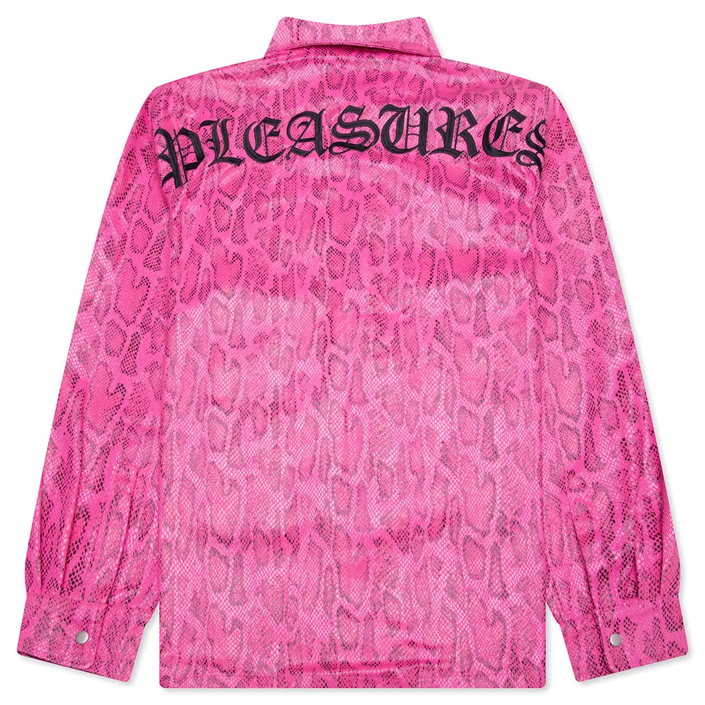 Anaconda Overshirt - Pink