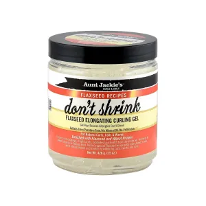 Aunt Jackie's Flaxseed Recipe Don't Shrink Flaxseed Elongating Curling Gel - 15 oz