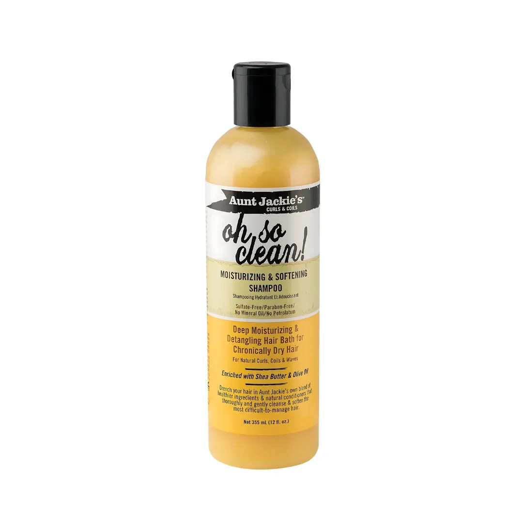 Aunt Jackie's Oh So Clean Moisturizing and Softening Shampoo - 12 oz