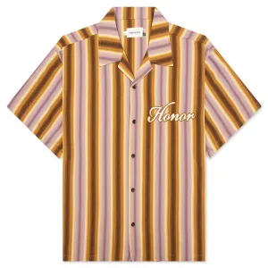 Auto Shop Camp Shirt - Brown