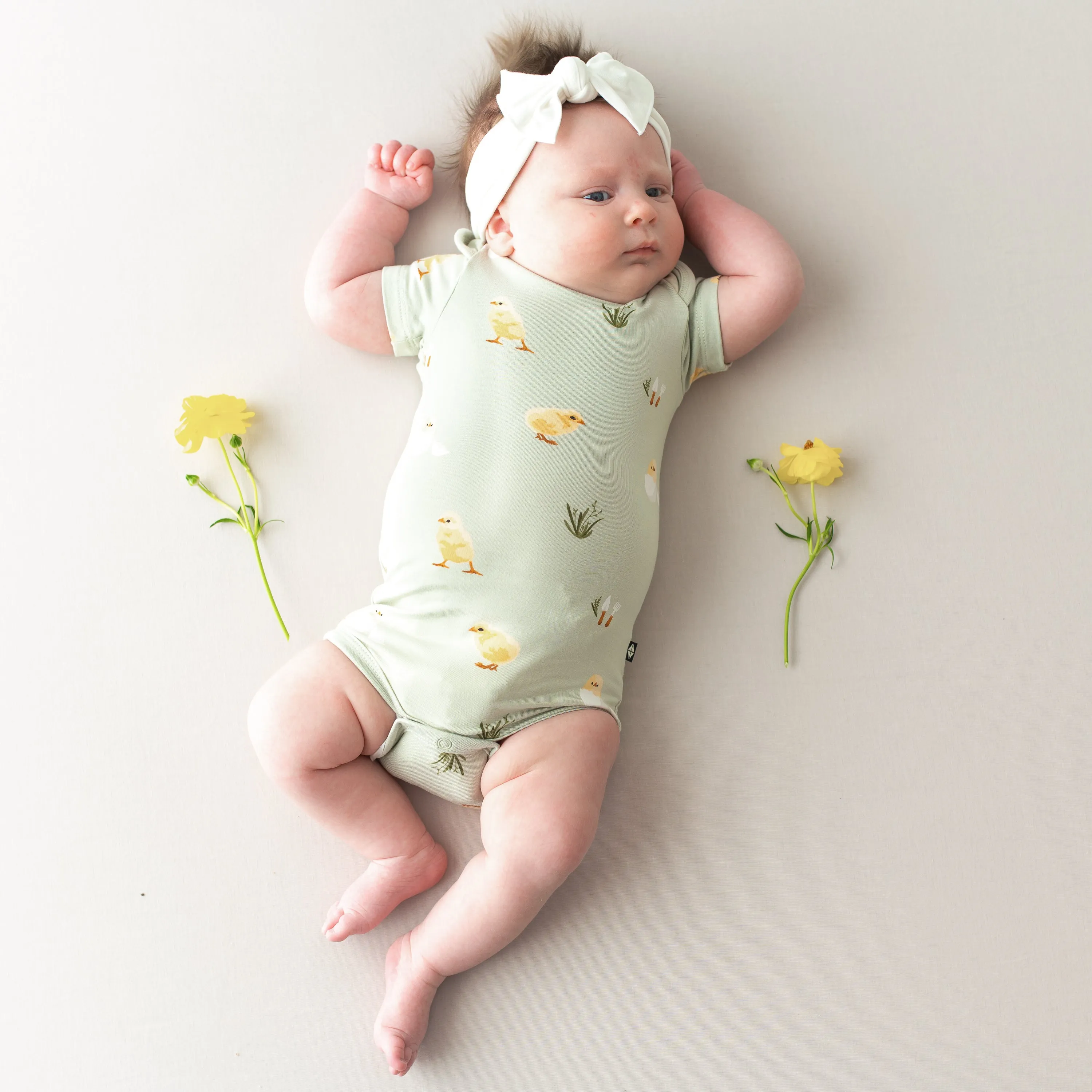 Bodysuit in Aloe Chick