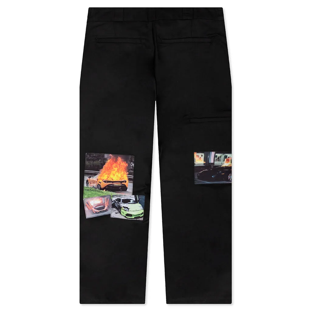 Burnout Work Pant - Black