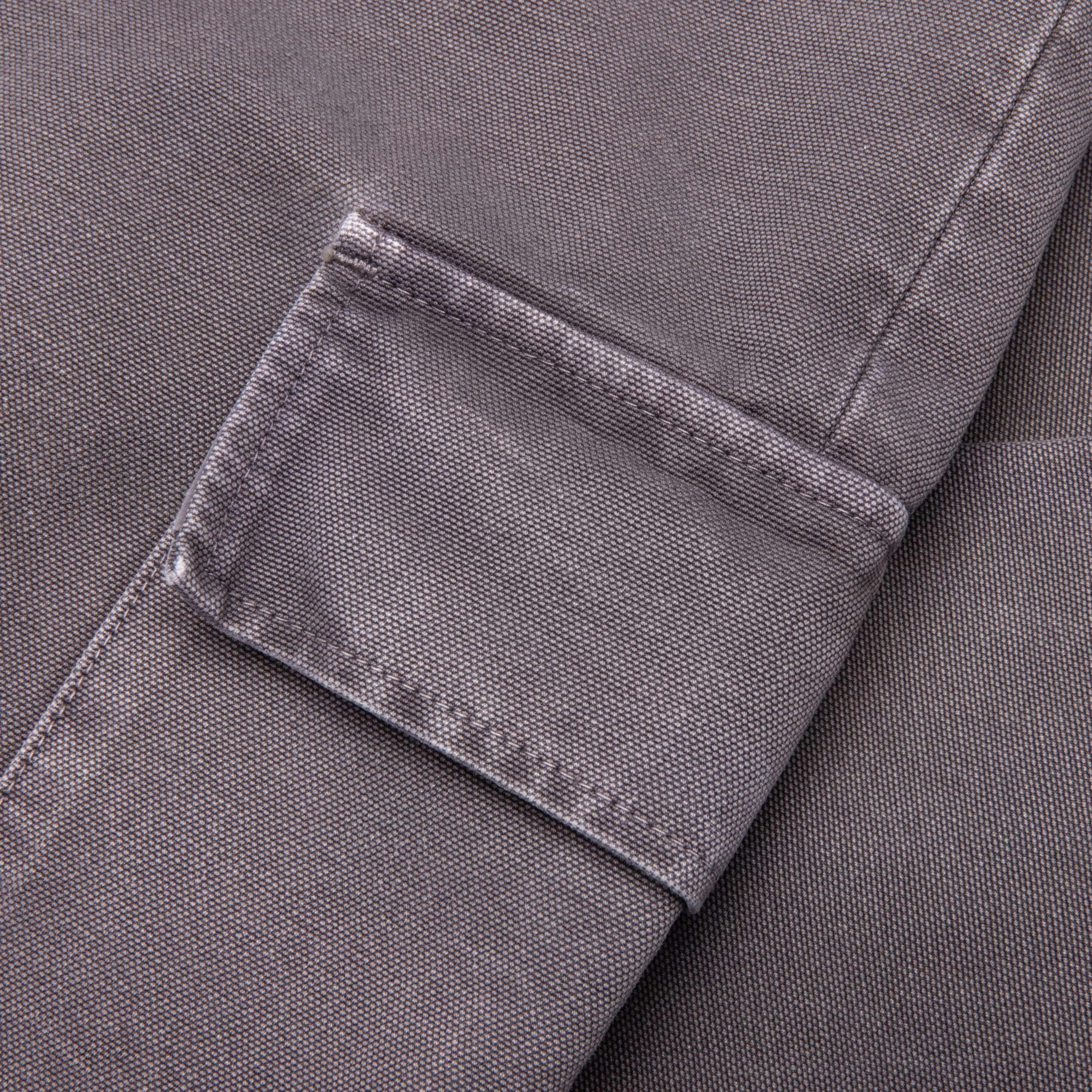 Canvas Cargo Pants - Dolphin