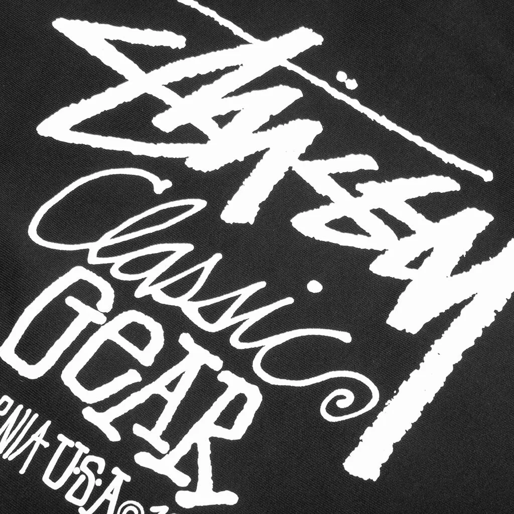 Classic Gear Hoodie - Black
