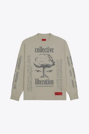 Collective Liberation Cuffed L/S (dune)