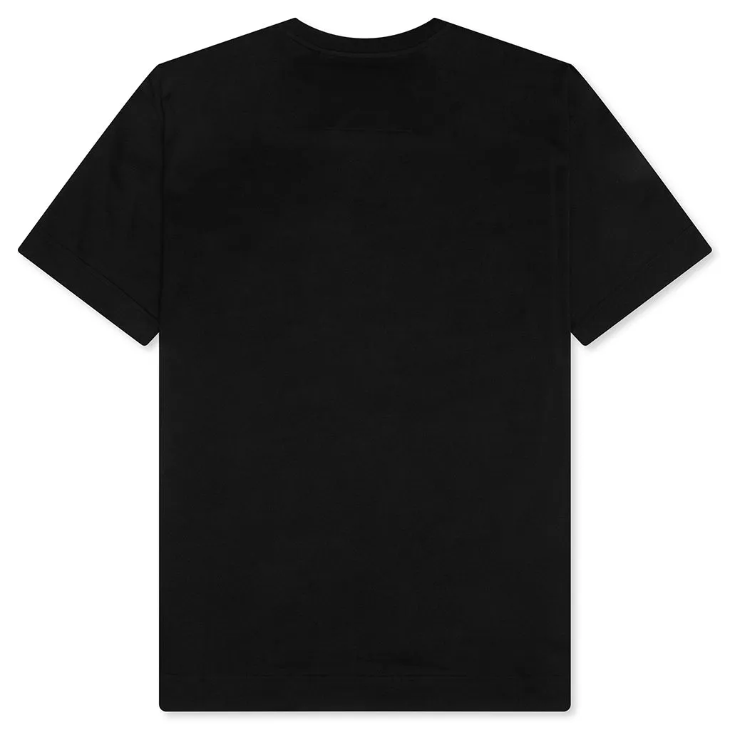 College T-Shirt - Black
