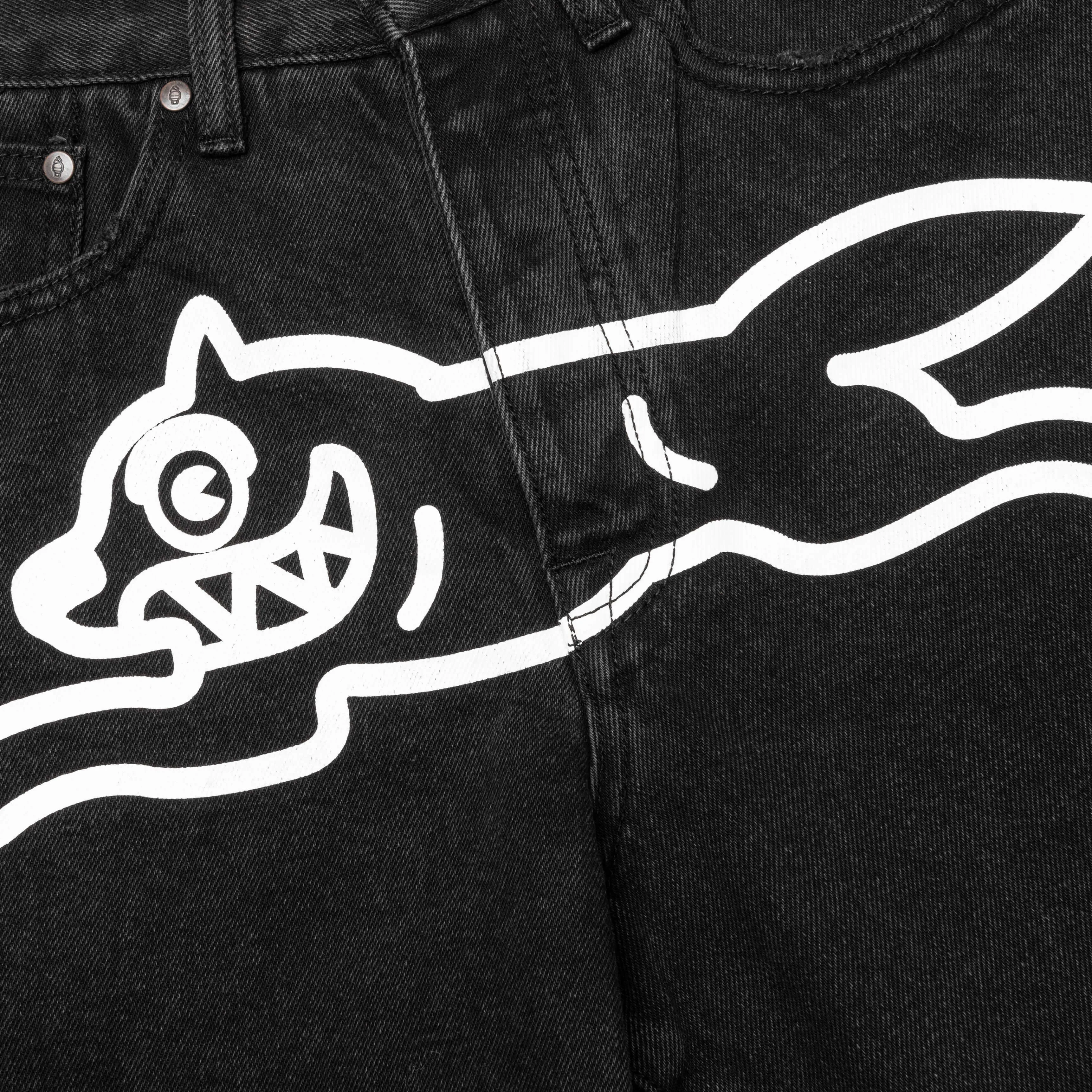 Dogtown Black Vanilla Fit Pants - Black Caramel