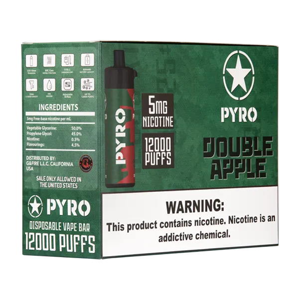 Double Apple PYRO 12000