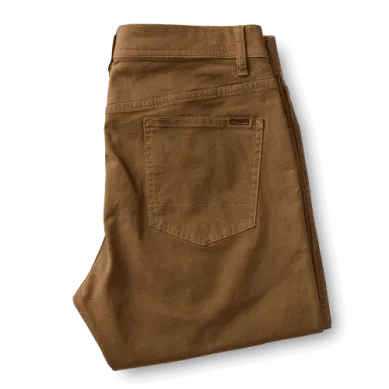 Duck Head Pinpoint Pant - Umber Brown
