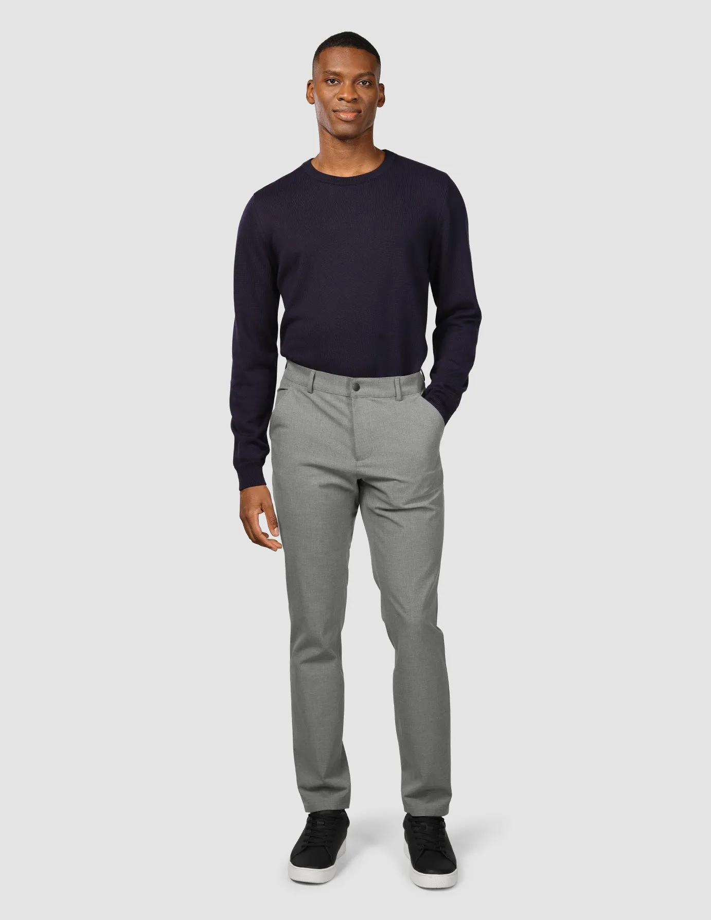 Essential Pants Slim Cloud Grey