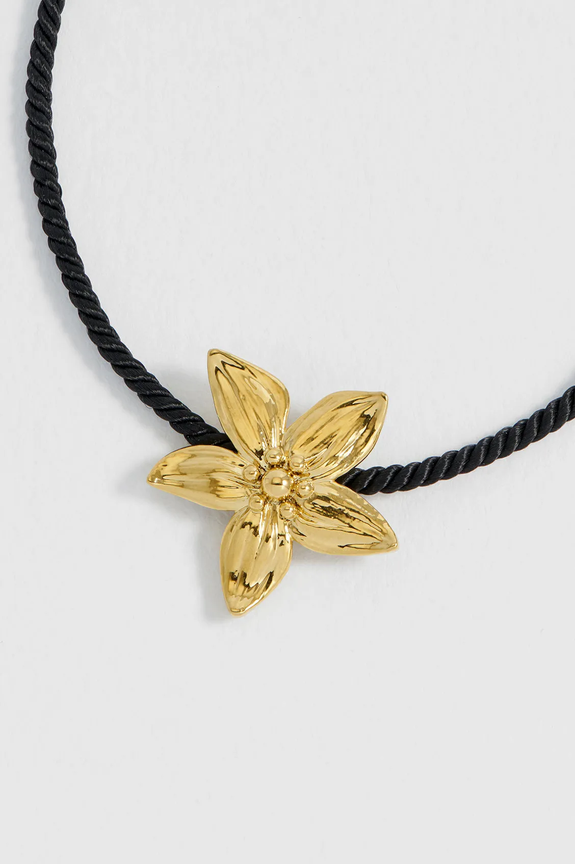 Flower Cord Bracelet