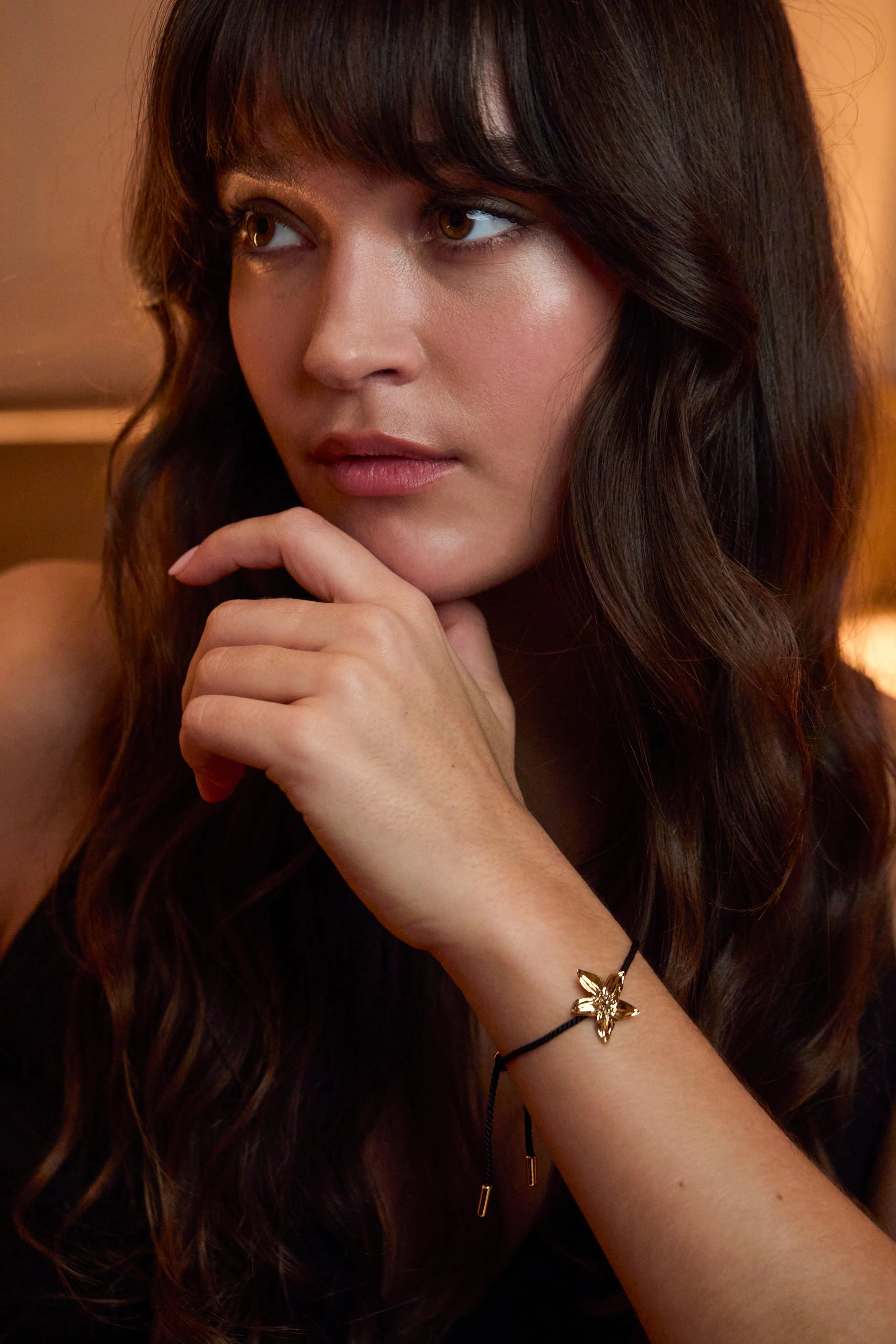 Flower Cord Bracelet