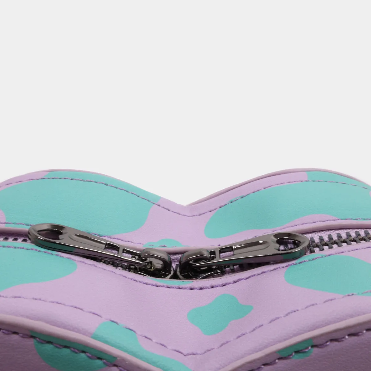 Funky Town Lilac Cow Print Bag