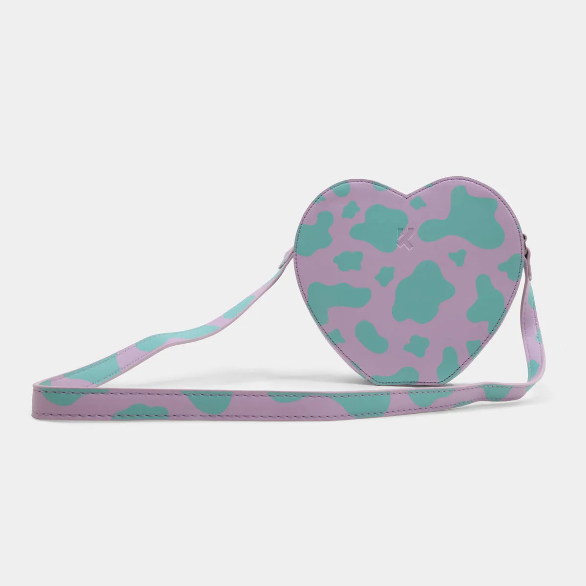 Funky Town Lilac Cow Print Bag