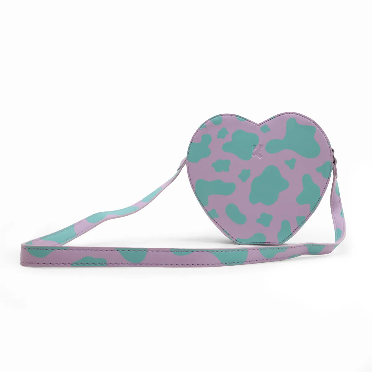 Funky Town Lilac Cow Print Bag