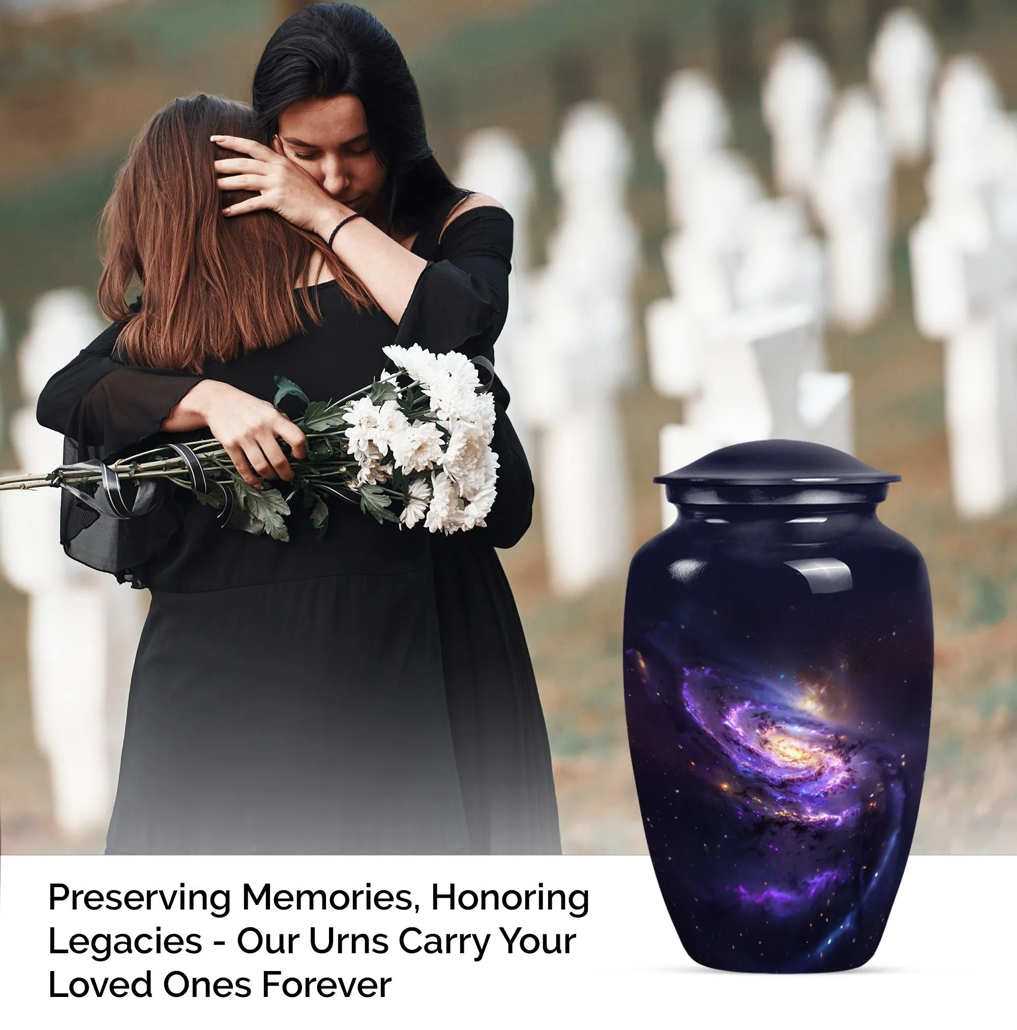 Galaxy Cremation Urn: Tranquil Remembrance Urn for Eternal Rest