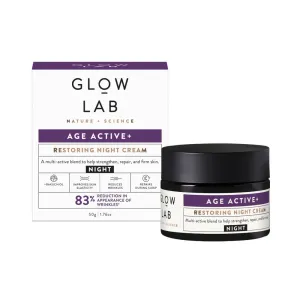 Glow Lab Age Active Restoring Night Cream 50g - Clearance