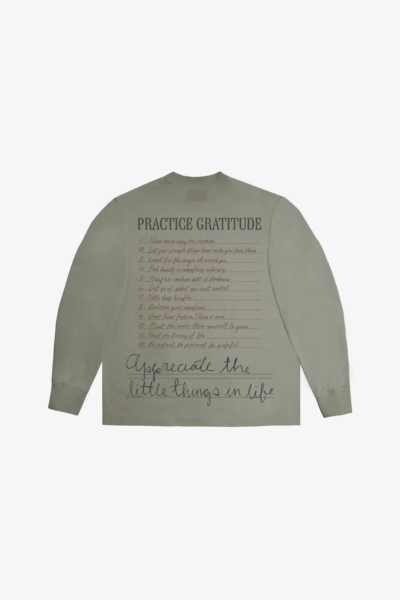 Grateful L/S Tee (Fogstone)