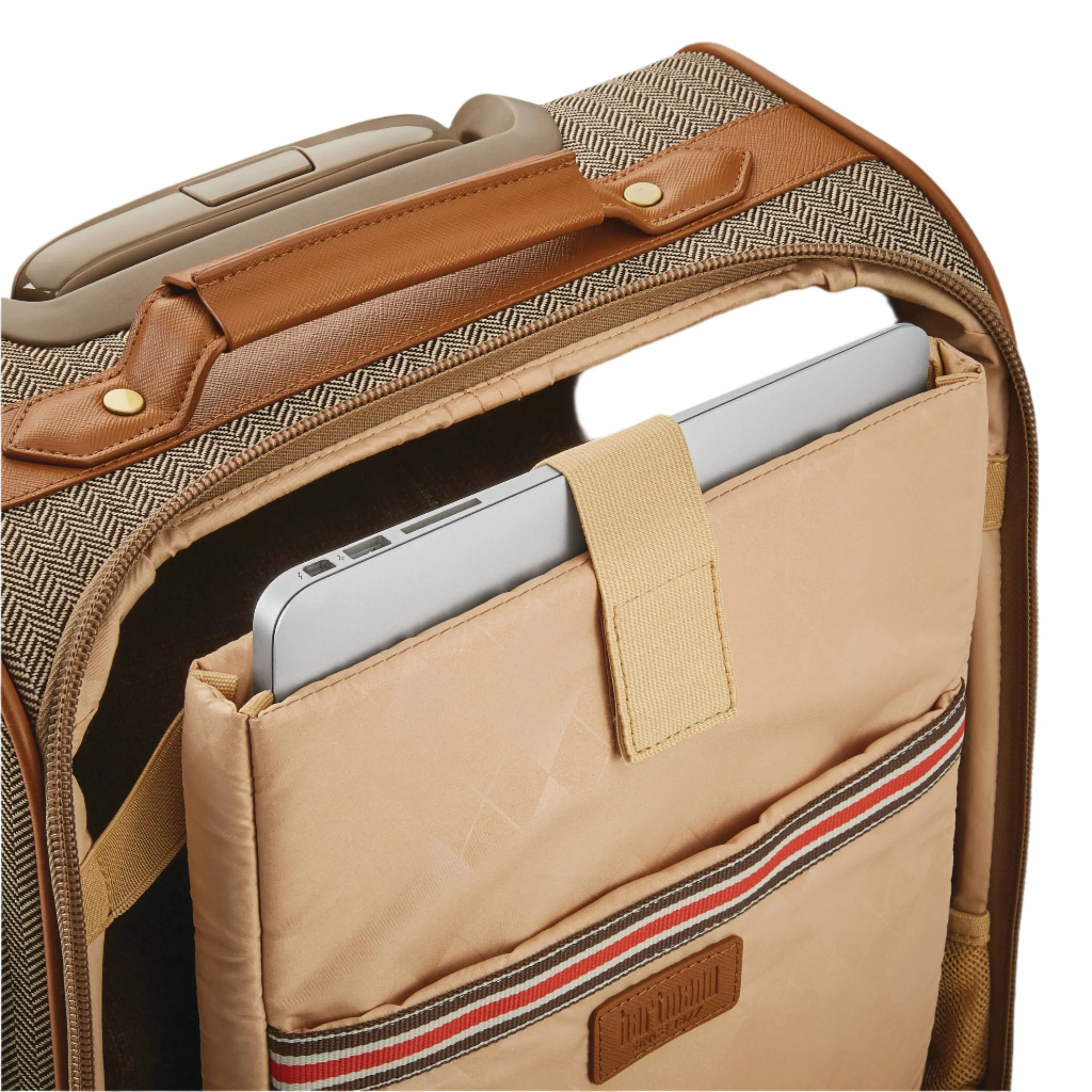 Herringbone Deluxe Carry-On Underseat Spinner
