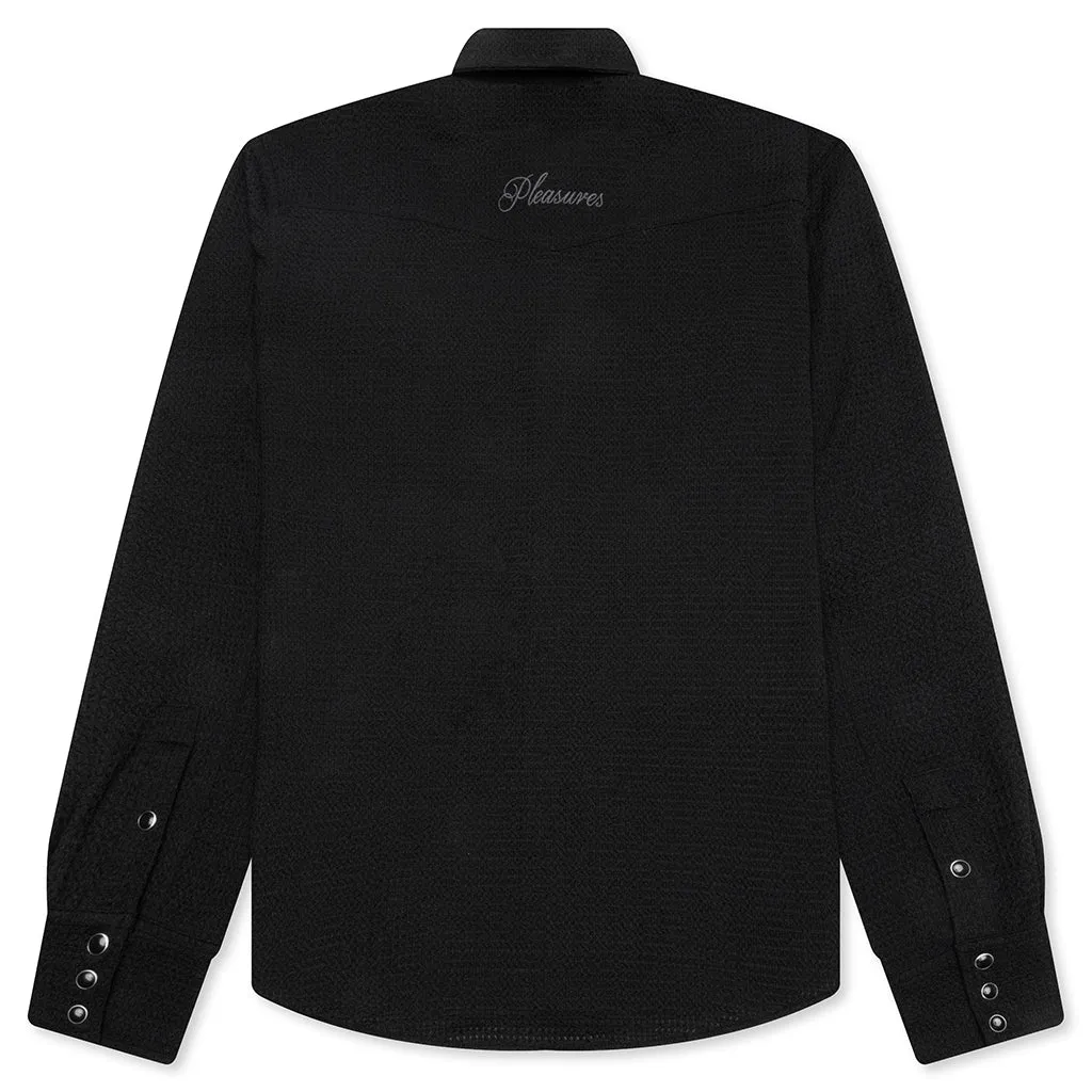 Hive Western Shirt - Black