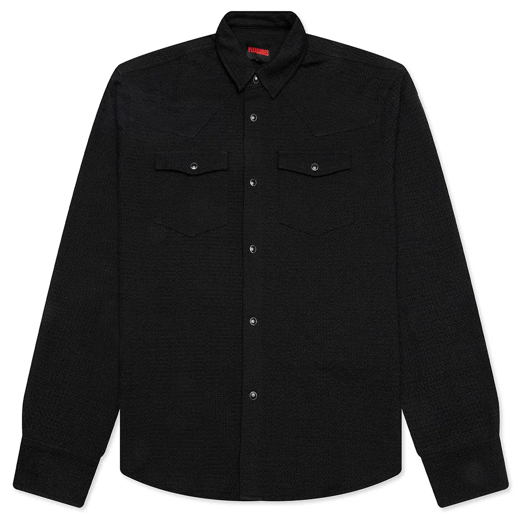 Hive Western Shirt - Black