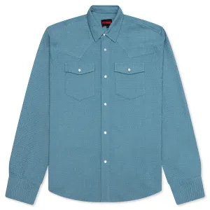 Hive Western Shirt - Blue