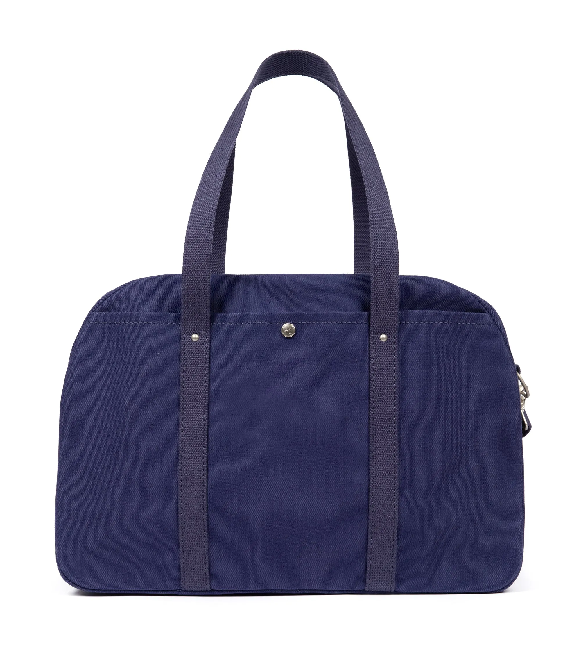 Ichizawa Hanpu Canvas Boston Bag: Blue