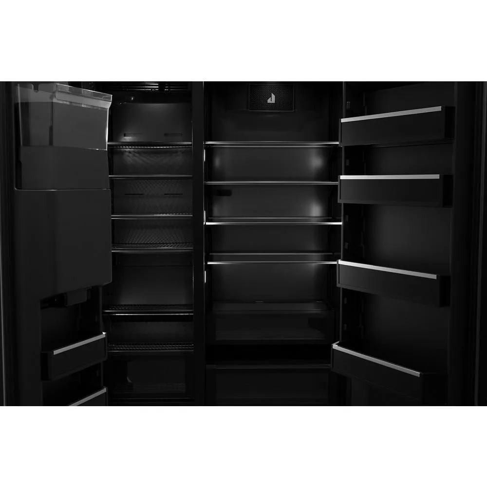 Jennair JBSS48E22L Rise&#8482; 48" Built-In Side-By-Side Refrigerator With External Ice And Water Dispenser