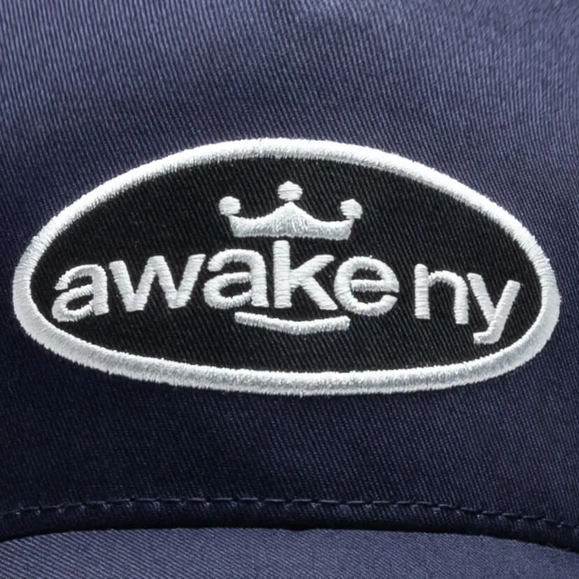 King Logo Trucker Hat - Navy