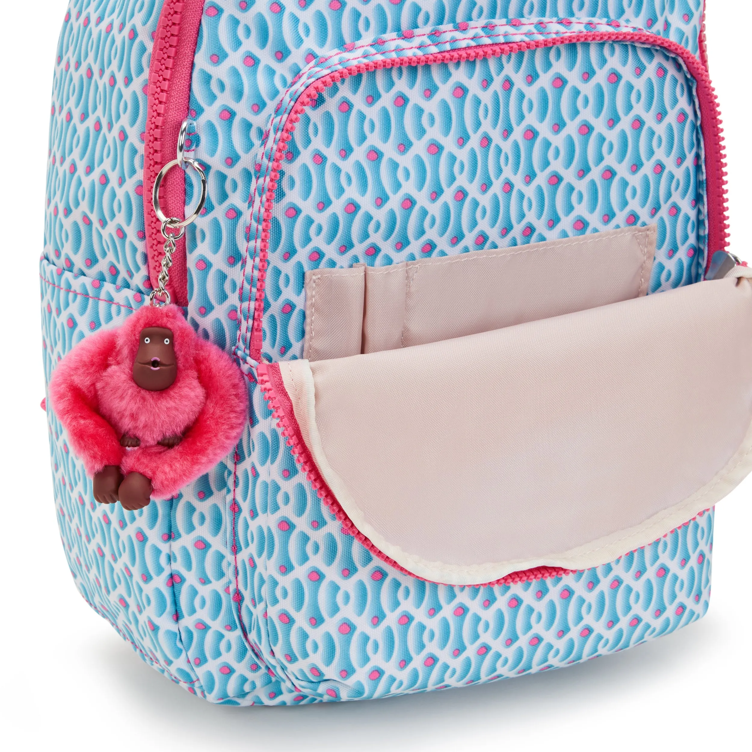 Kipling Seoul Small Printed Tablet Backpack - Dreamy Geo C