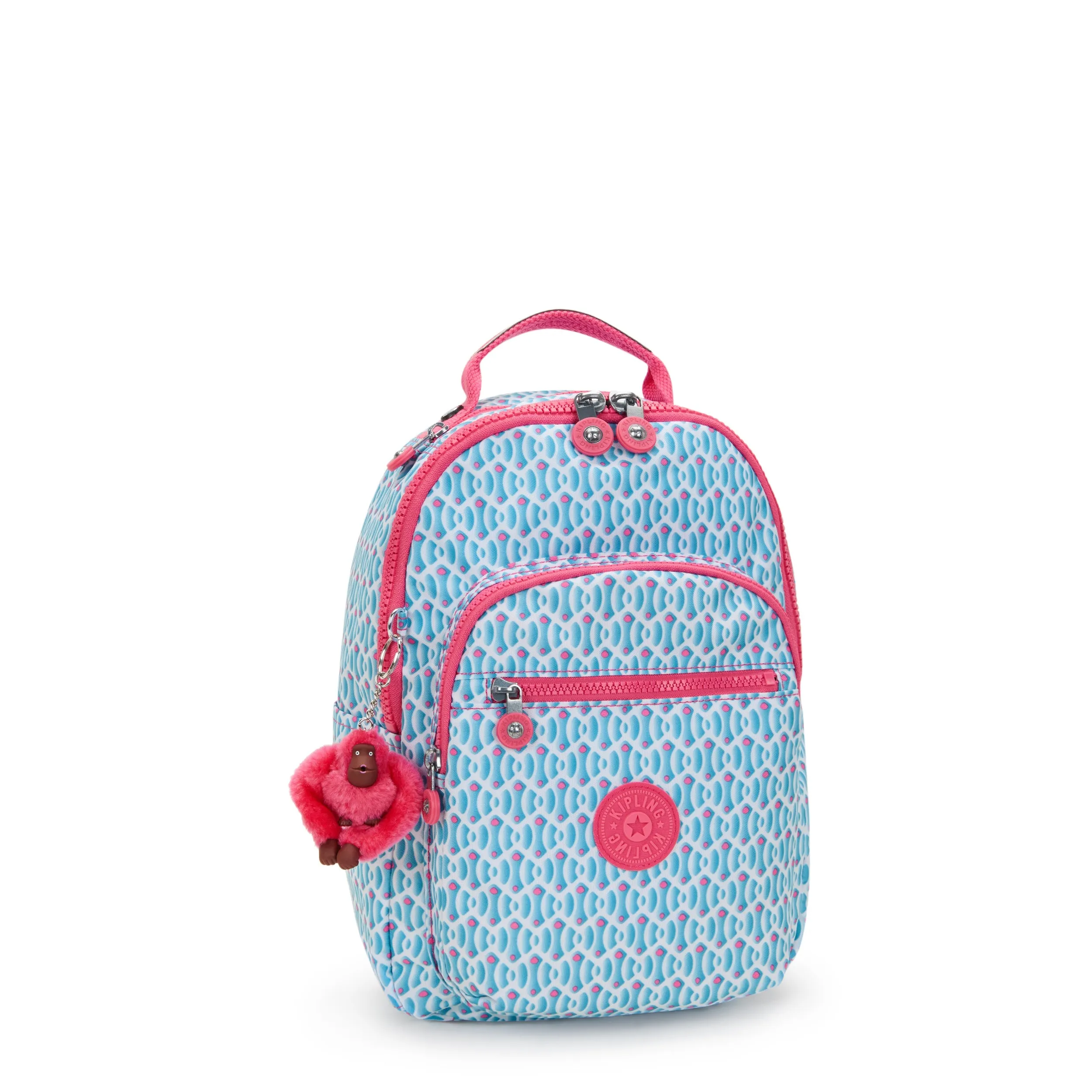 Kipling Seoul Small Printed Tablet Backpack - Dreamy Geo C