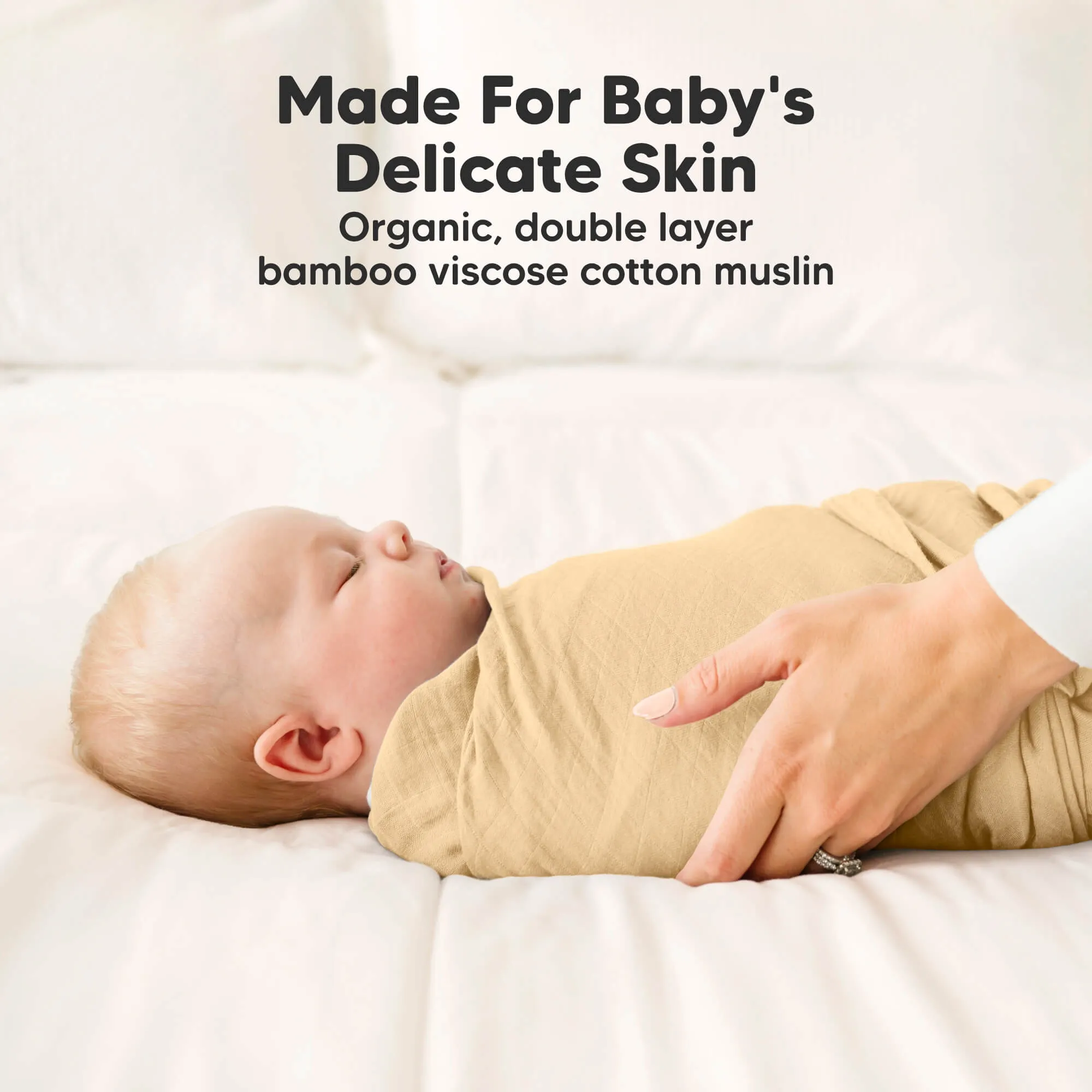 Lumi Muslin Swaddle Blankets (Primeval)