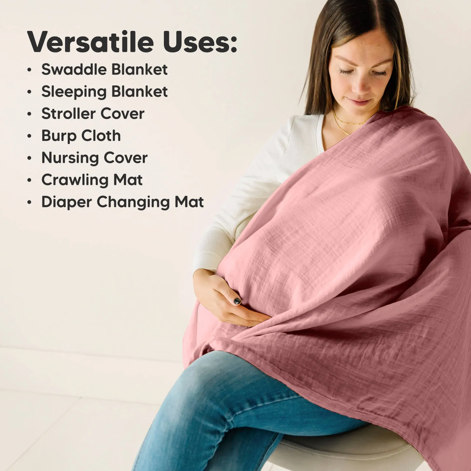 Lumi Muslin Swaddle Blankets