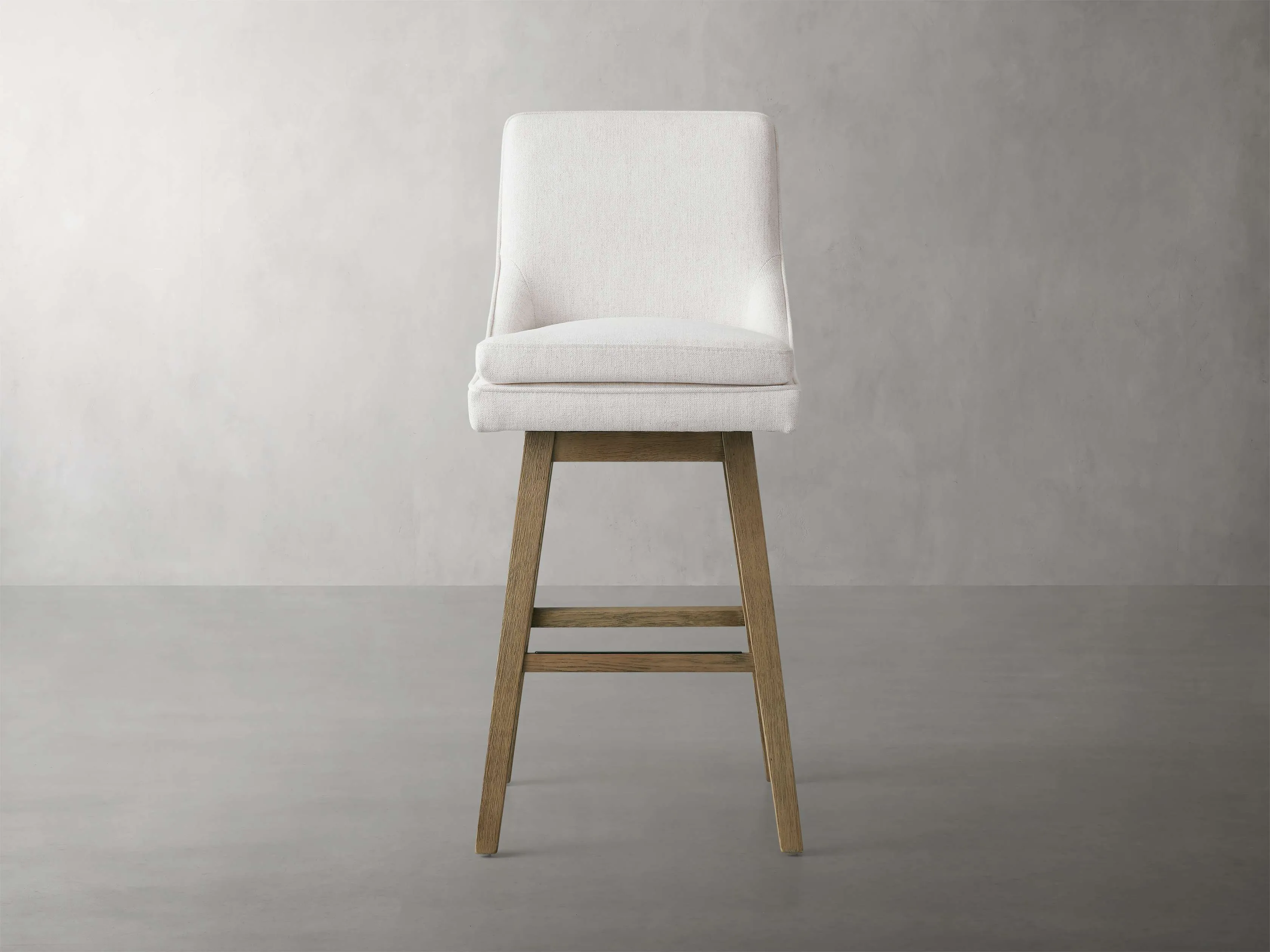 Lunden Swivel Stool in Fawn