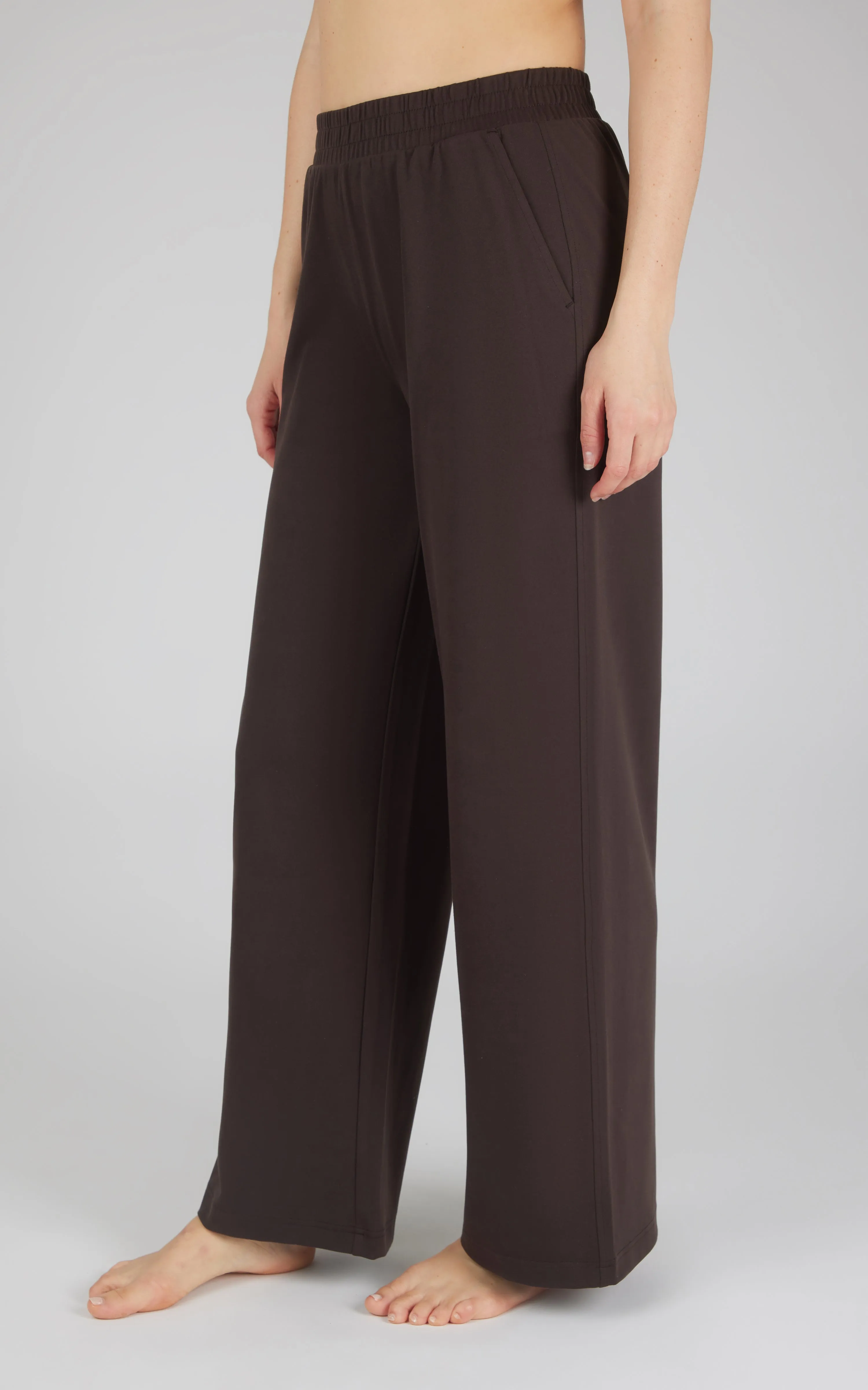 Lux Side Pocket Wide Leg Pant