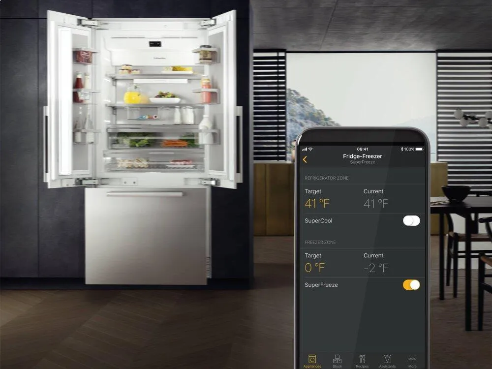 Miele KF2811SF - Mastercool&#8482; Fridge-Freezer For High-End Design And Technology On A Large Scale.