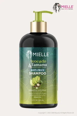MIELLE AVOCADO & TAMANU ANTI-FRIZZ SHAMPOO 12oz