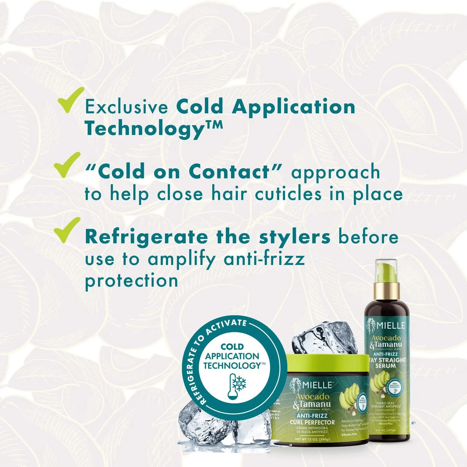 Mielle Organics Avocado & Tamanu Anti-Frizz Shampoo - 12 oz