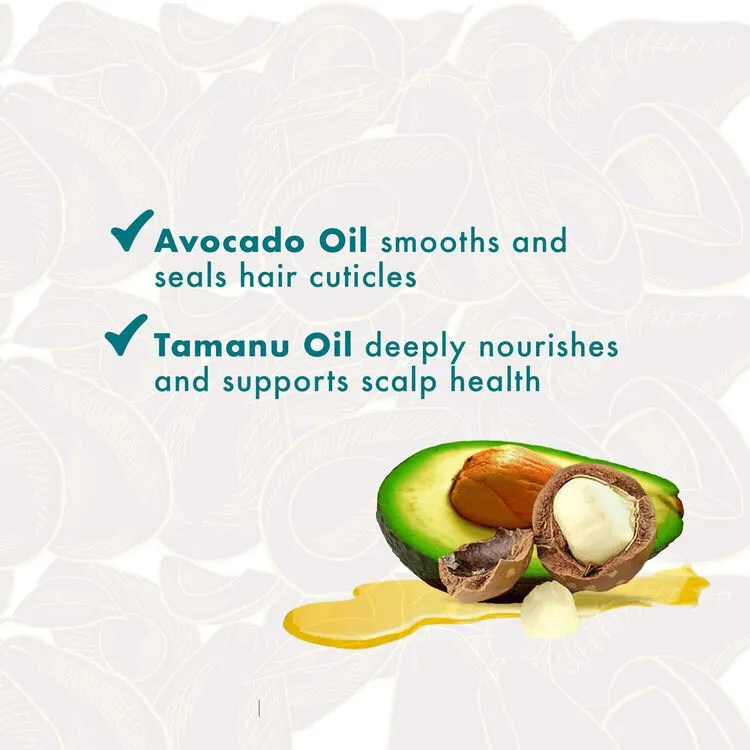 Mielle Organics Avocado & Tamanu Anti-Frizz Shampoo - 12 oz