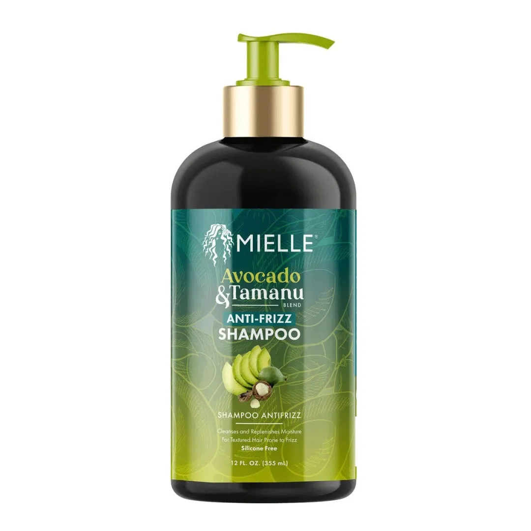 Mielle Organics Avocado & Tamanu Anti-Frizz Shampoo - 12 oz