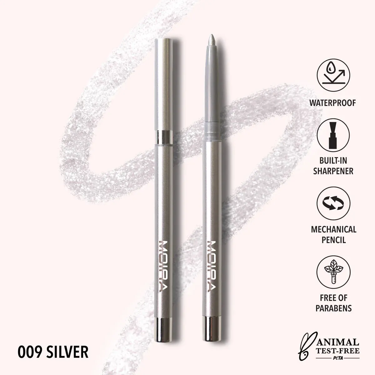 MOIRA- STATEMENT SHIMMER LINER