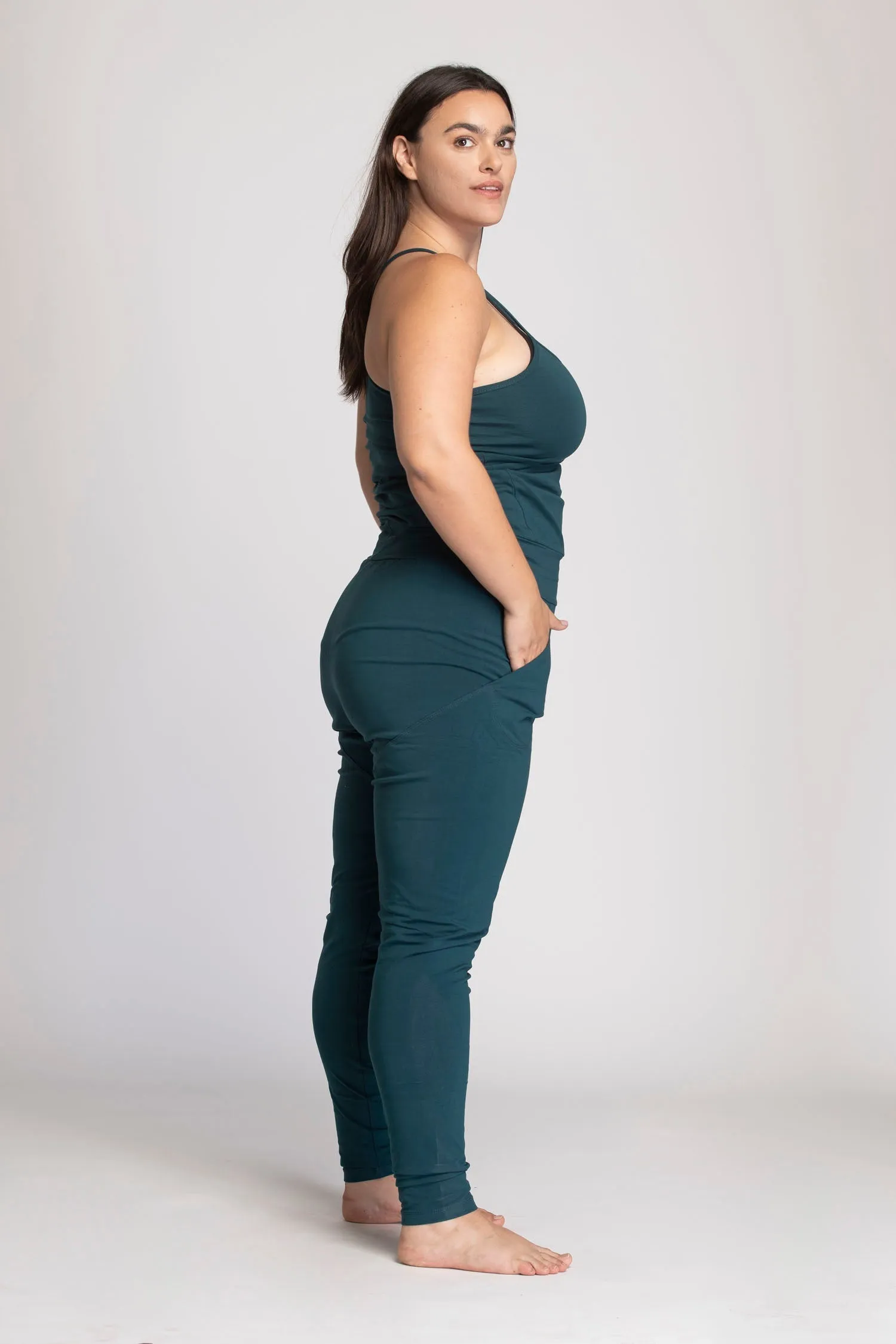 Organic Cotton Long Jumpsuit
