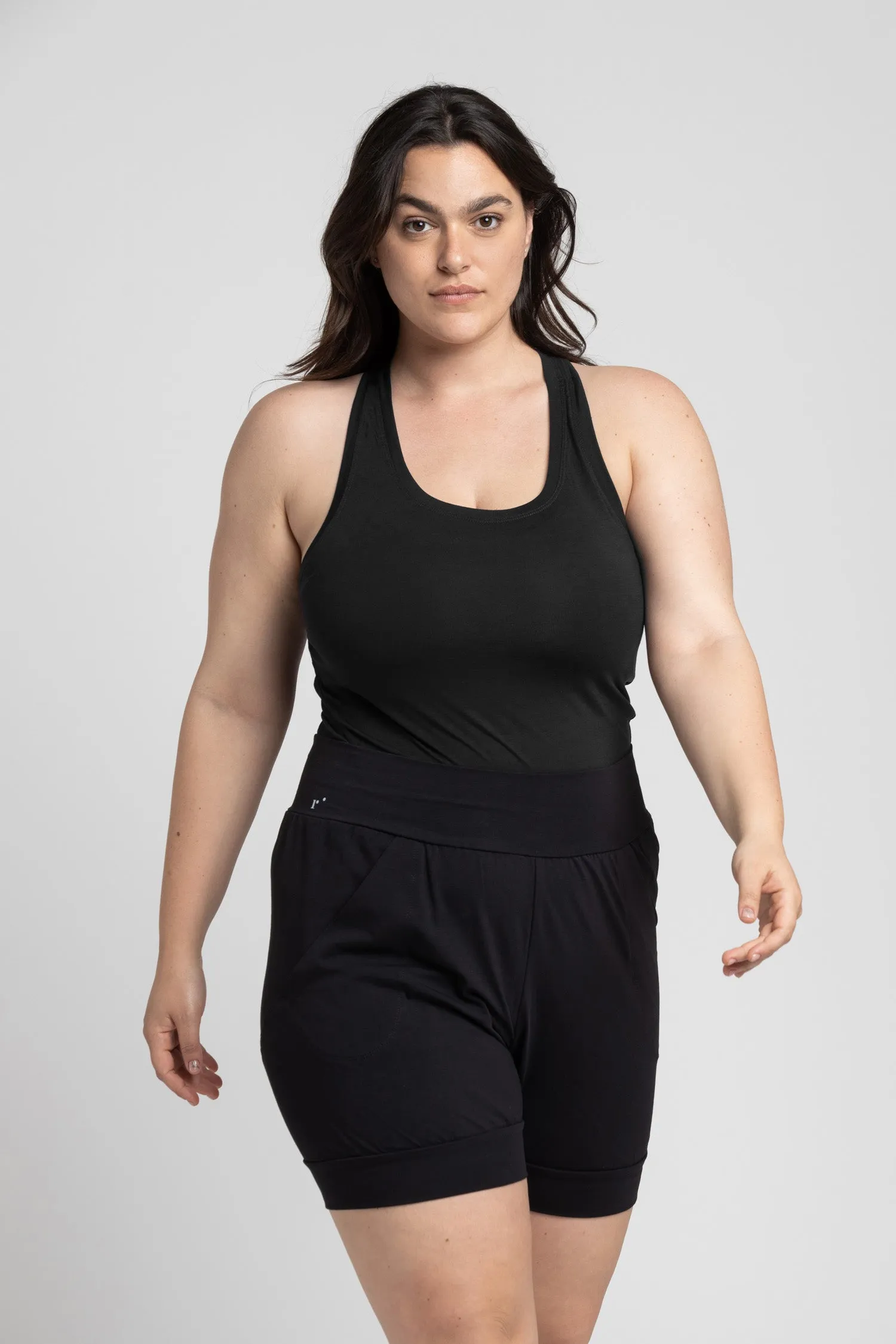 Organic Cotton Racer Tank Top