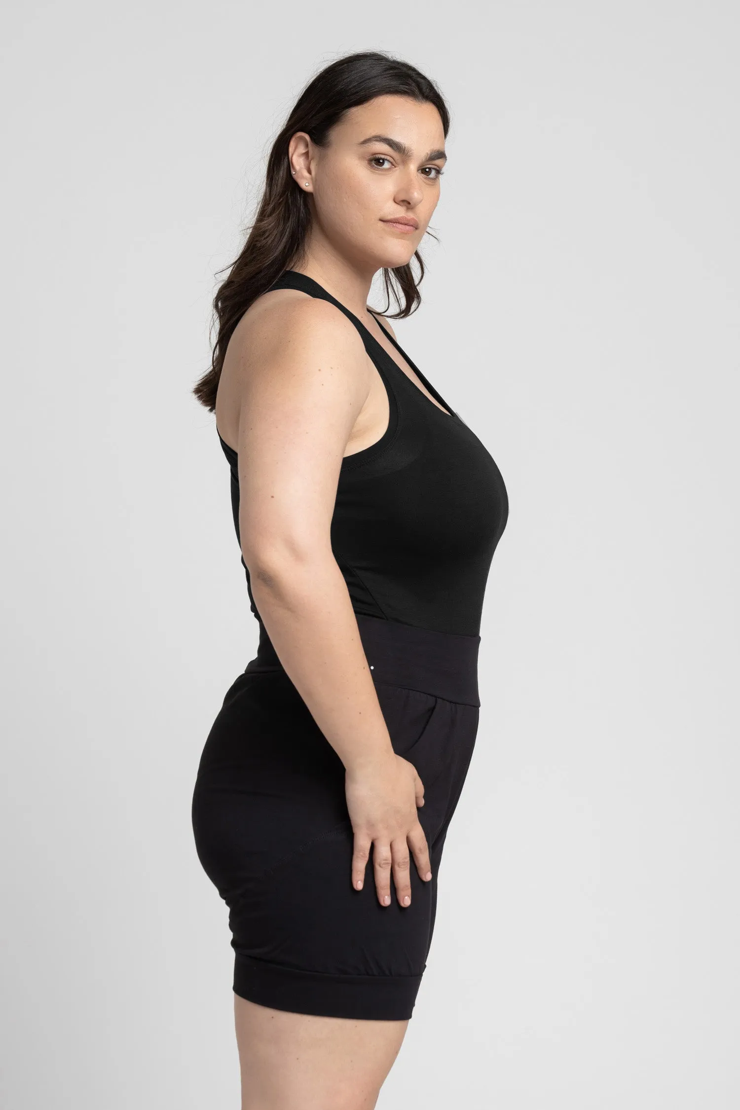 Organic Cotton Racer Tank Top