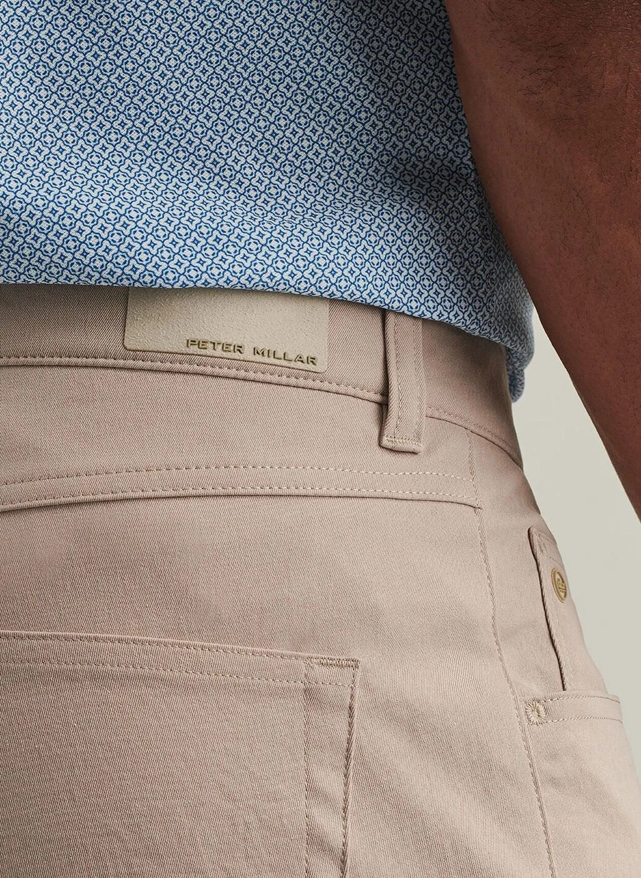 Peter Millar EB66 Performance 5 Pocket - Khaki