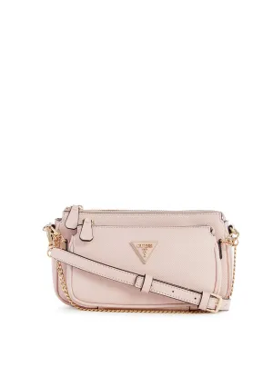 Pink Noelle Pouch Crossbody Bag