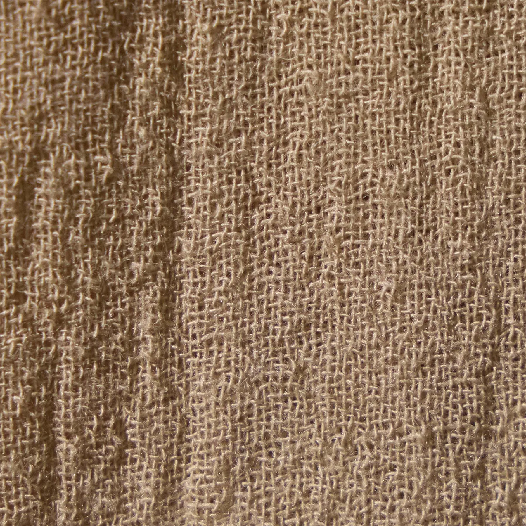 Pleated Wool Blend Pant - Biscuit
